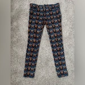 Pilcro And The Letterpress-Anthropologie Corduroy Pants With Pattern-Womens 26